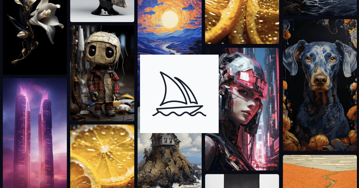 Midjourney image generator by ai